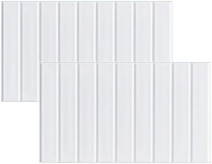 Usforest Upgrade Vision Seamless Adjustable Size DIY Drawer Divider Fixable Closet Grid Tidy Container Home Office Hospital Industry Storage (Body-White)