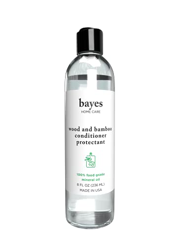 Bayes High-Performance Food Grade Mineral Oil Wood & Bamboo Conditioner