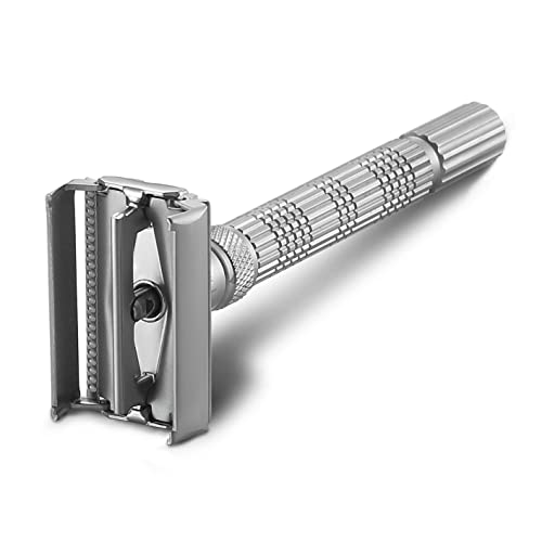 Adjustable Double Edge Safety Razor, The Crusader by VIKINGS BLADE