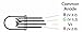 microtivity IL612 5mm Diffused RGB Controllable LED, Common Anode (Pack of 12)