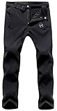 TBMPOY Men's Outdoor Quick-Dry Lightweight Waterproof Hiking Mountain Pants Belt