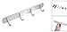 uxcell Aluminium Alloy 4 Hanger Towel Hat Coat Clothes Wall Mount Rack Hook