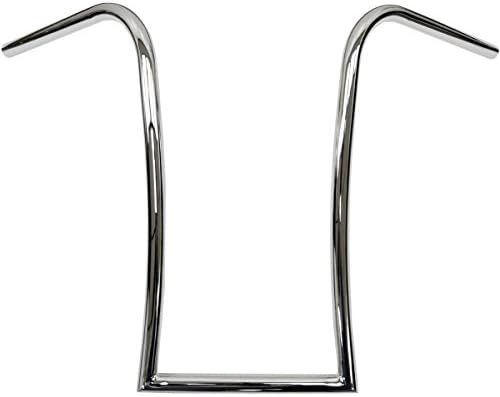 NYC Choppers 7/8in. Curves Ape Hanger Handlebar - 18in. Ape - Chrome, Handle Bar Size: 7/8in., Color: Chrome NY-7339-18