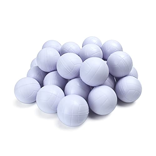 30 Pack 1.5" Foam Sports Balls, Mini Foam Basketballs, Mini Foam