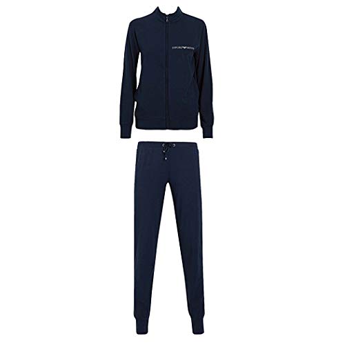EMPORIO ARMANI DONNA TUTA GIACCA, PANTALONE, COTONE 164146CC270 (XL,  MARINE) | Prezzo.it