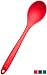 StarPack Premium XL Silicone Serving Spoon (13.5"), High Heat Resistant to 600&deg;F, Hygienic One Piece Design, Large Serving Spoon (Cherry Red)