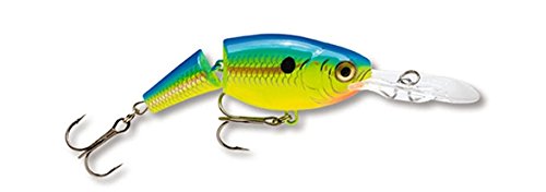 Rapala Jointed Shad Rap 04 Fishing lure, 1.5-Inch, Parrot