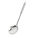 HeyLR Stainless Steel 18/8 Kitchen Utensil Tool Slotted Skimmer with Ergonomic Handle