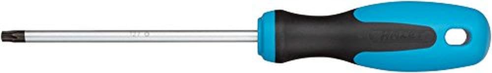 Hazet Screwdriver, Inner Torx Profile, Spanner Width: T 27, 1 Piece, Blade matt Chrome-Plated, Burnished tip, 810-T27