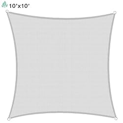 SunnyRoyal Sun Shade Sail 10'x10' Rectangle Canopy