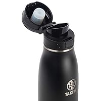 Takeya 51273 Leak Proof Insulated Travel Mug, Onyx, 17 oz