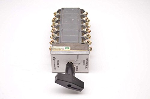 NEW ELECTROSWITCH 505A628G01 TYPE W-2 ROTARY SELECTOR 600V-AC SWITCH B495735