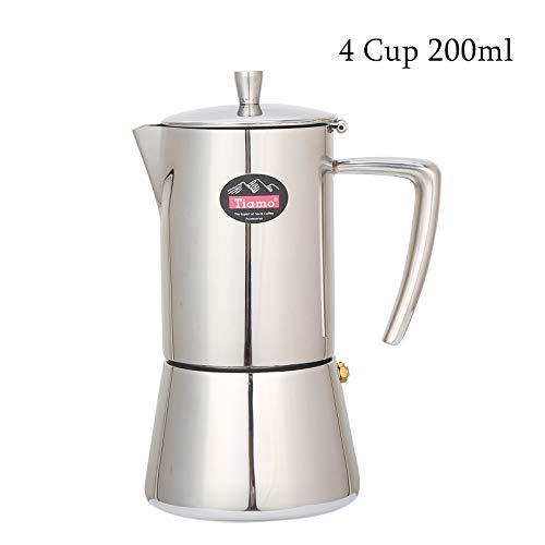 Stovetop Percolator,Italian Espresso Coffee Maker,Moka Pot,Stainless Steel Espresso Machine,For Full Stovetop Percolator,Italian Espresso Coffee Maker,Moka Pot,Stainless Steel Espresso Machine,For Full