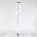 Pleaser Women's Seduce 3028 Ribbon Stretch Thigh Boot, Red, Size 6