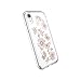 Speck Products Presidio Clear + Print iPhone XR Case, FairytaleFloral Peach Gold/Clear