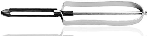 “Old-School” Professional Vegetable, Potato, Carrot Peeler – Stainless steel body and CARBON-steel blade