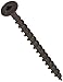 The Hillman Group 47772 6-Inch x 2-Inch Coarse Thread Drywall Screw with Square Drive, 1-Pound, Black