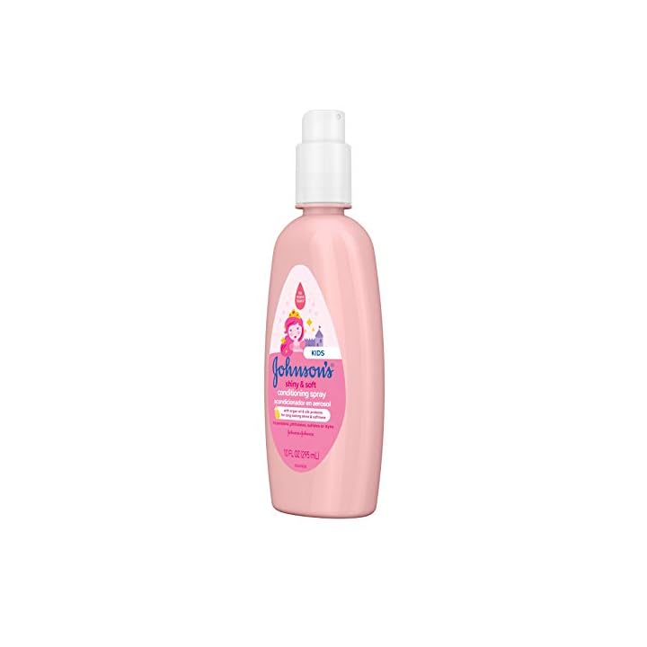 Johnson's Shiny & Soft TearFree Kids' Hair Conditioning Spray with