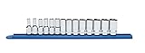 GearWrench 80554S 14-Piece 3/8-Inch Drive 6-Point Mid Length Socket Set Metric
