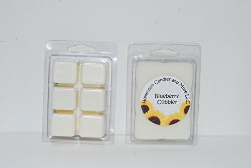Blueberry Cobbler scented all natural long lasting handmade soy wax melts 3 oz