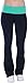 Popular Basics Women's Cotton Yoga Pants With Tie-Dye Fold Down Waist