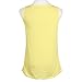 Yoyorule Sexy Women Sun Printed Sleeveless Vest Tee Shirt Blouse Casual Tank Top Yellow