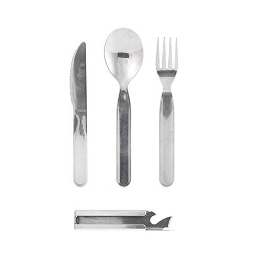 Kikkerland Camping Utensils, Set of 4