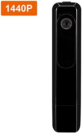 Lenofocus 1440P Small Body Camera HD Spy Camera Pen, Portable Mini HD Body Cam Hidden Camera for Home Office, Great Sport Dvr and Car Dash Camera