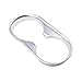 Luocky Chrome Interior Center Control Water Cup Holder Cover Trim for Mazda CX-5 CX5 2017 2018 2019 Interior Accessories