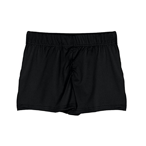 Tsmile Women Pants Clearance Summer Sports Shorts Gym Workout Waistband Skinny Yoga Short Pants (Black, M) - Thumbnail 4