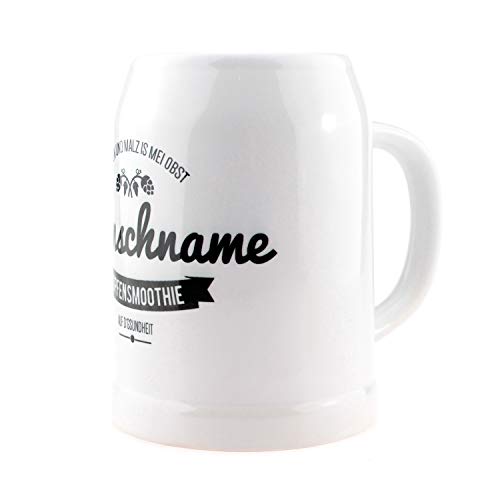 Bavariashop-BierkrugHopfensmoothie-mit-Wunschtext-Steinkrug-05-Liter-Geschenkidee-aus-Bayern