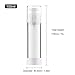 Airless Pump Bottles, Yebeauty Empty Airless Bottle Pump Bottle airless travel bottle - 3.4 Ounce ,4 Pack