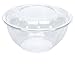 DOBI [50 Pack - 32 oz. Salad To-Go Containers - Clear Plastic Disposable Salad Bowls with Airtight Lids, Standard Size