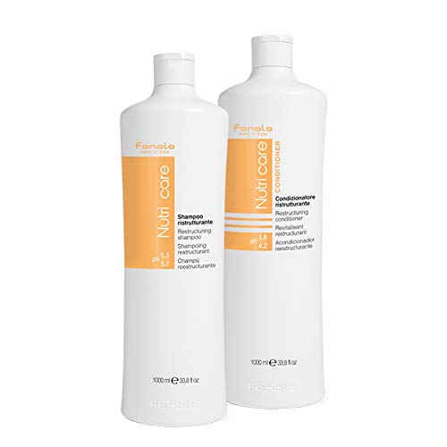 Fanola Official Nutricare Shampoo & Conditioner Set 1000ml