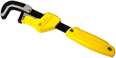 Pipe Wrench,plumbing Sewer Repairing 12" Easily Close And Open.aluminium Alloy Handle High-frequency Quenching On The Head