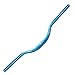 UPANBIKE Mountain Bike Handlebar 31.8mm, Aluminum Alloy MTB Bicycle Riser Handlebar Extra Long 700mm with Paint Matte Surface