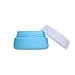 Portable Soft Silicone Travel Bottles Set - 4, Leak Proof Refillable Silicone Travel Containers for Cosmetic, Shampoo, Lotion, Sunblock with Bag