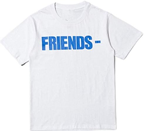 Mazuss Vlone T-Shirt Life Friend Big V Orange Short Sleeve Tee Men/Women