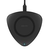 Wireless Charger, ZeeHoo Qi Wireless Charging Pad Compatible with iPhone Xs MAX/XR/XS/X/8/8 Plus and Samsung Galaxy Note 8,S8,S8 Plus,S7,S7 Edge,S6,S6 Edge,S6 Edge Plus,Galaxy Note 5-No AC Adapter