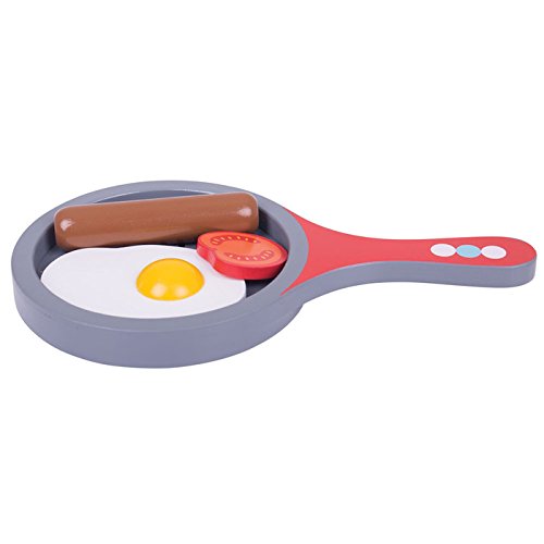 Bigjigs Toys Pretend Play Cooked Breakfast & Saucepan and Eggs Bundle