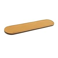 ERCENTURY Leather Single Pen Holder, Designed to Hold 1 Pen for Each Holder. Perfect Complement to Writing Needs. (Yellow)
