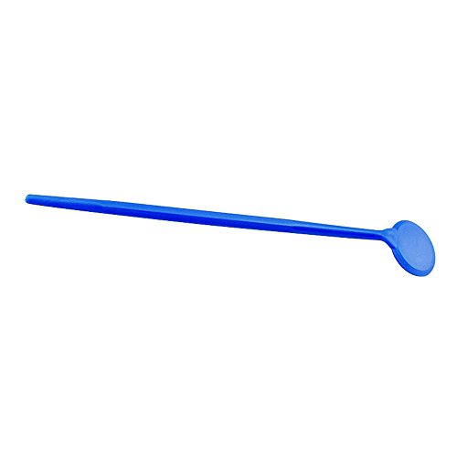 Finlon 100 Pcs Dental Disposable Mouth Mirror Plastic Mouth Mirrors Dental Mouth Inspection Mirror Hygiene Instrument Kit For Oral Teeth Exam Probe
