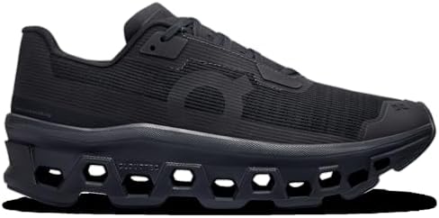 靴 Cloudmonster Void 1 M Black Amazon.com | On Women's Cloudmonster Void 1 Sneakers, Black/Black