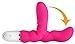 Sexy Slave Bendie Jessica Waterproof Flexible 10 Modes Silicone G Spot Vibrator, Clitoral Stimulator, Vibrant Toy, Pink
