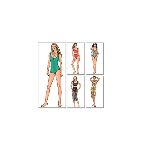 1 BUTTERICK+PATTERNS+Misses+Swimsuit+14+16+18+20