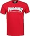 Thrasher Outlined Short Sleeve T-Shirt - Cardinal