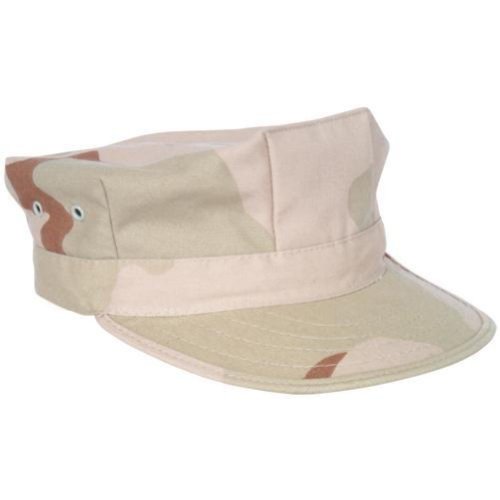 Outdoor Men's 8 Pointed Fatigue Marine Cap Large 3-Color Desert Camouflage