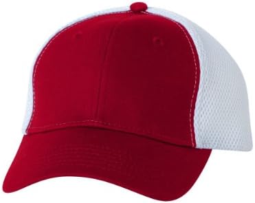 Sportsman - Spacer Mesh Cap - 3200 - Red/ White - One Size