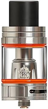 Diau Charn 2018 NEW 5ml TFV8 Glass Big Baby Beast Replacement Tank Top Stainless Steel 24.5mm With V8 Baby RBA/baby V8 Baby-X4 OR T6 Matched (silver)