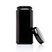 Infinity Jars 500 ml (17 fl oz) Tall Large Black Ultraviolet Glass Wide Mouth Screw Top Jar